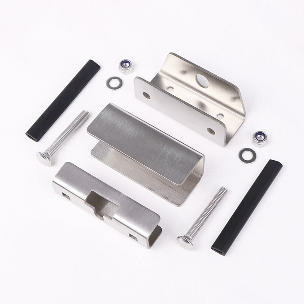Stainless Steel Van Roof Rack Mount Brackets 4 Pack Easy Installation Kit
