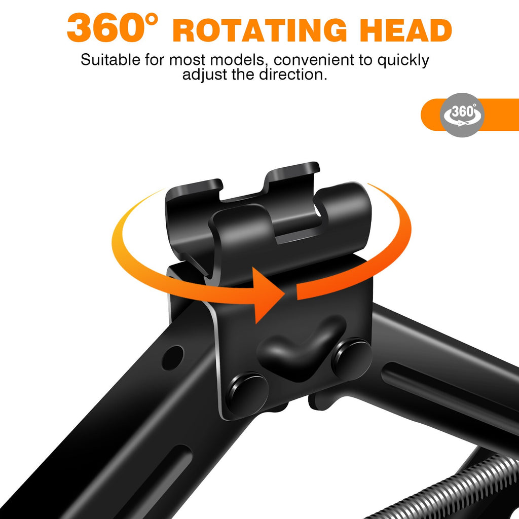2 Ton Scissor Jack And Extendable Wheel Telescopic Car Van Brace Socket Tyre UK
