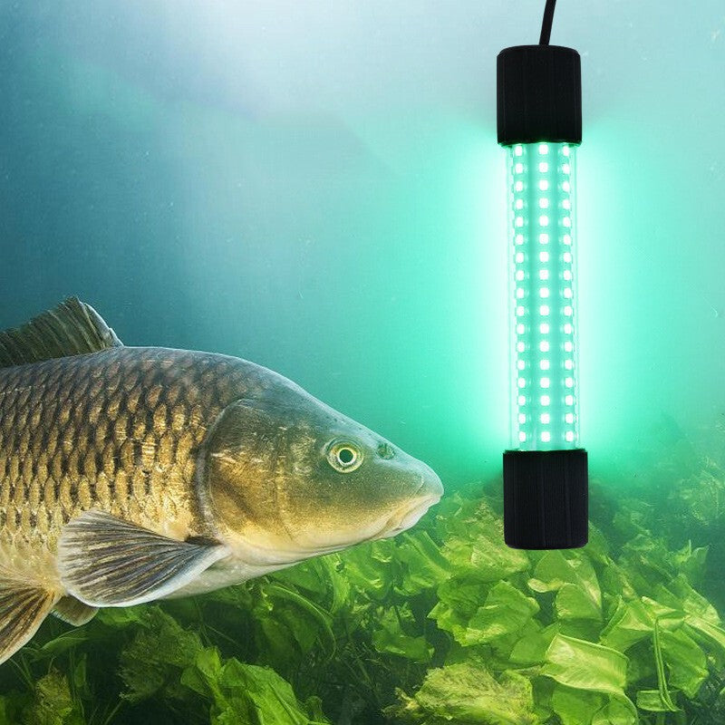12V 126LED 5M Underwater Submersible Fishing Light Night Crappie Shad Squid Lamp