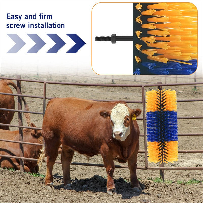 Livestock Scratch Brush Anti-itch Scratcher for Goat Cattle Cow Sheep Horse