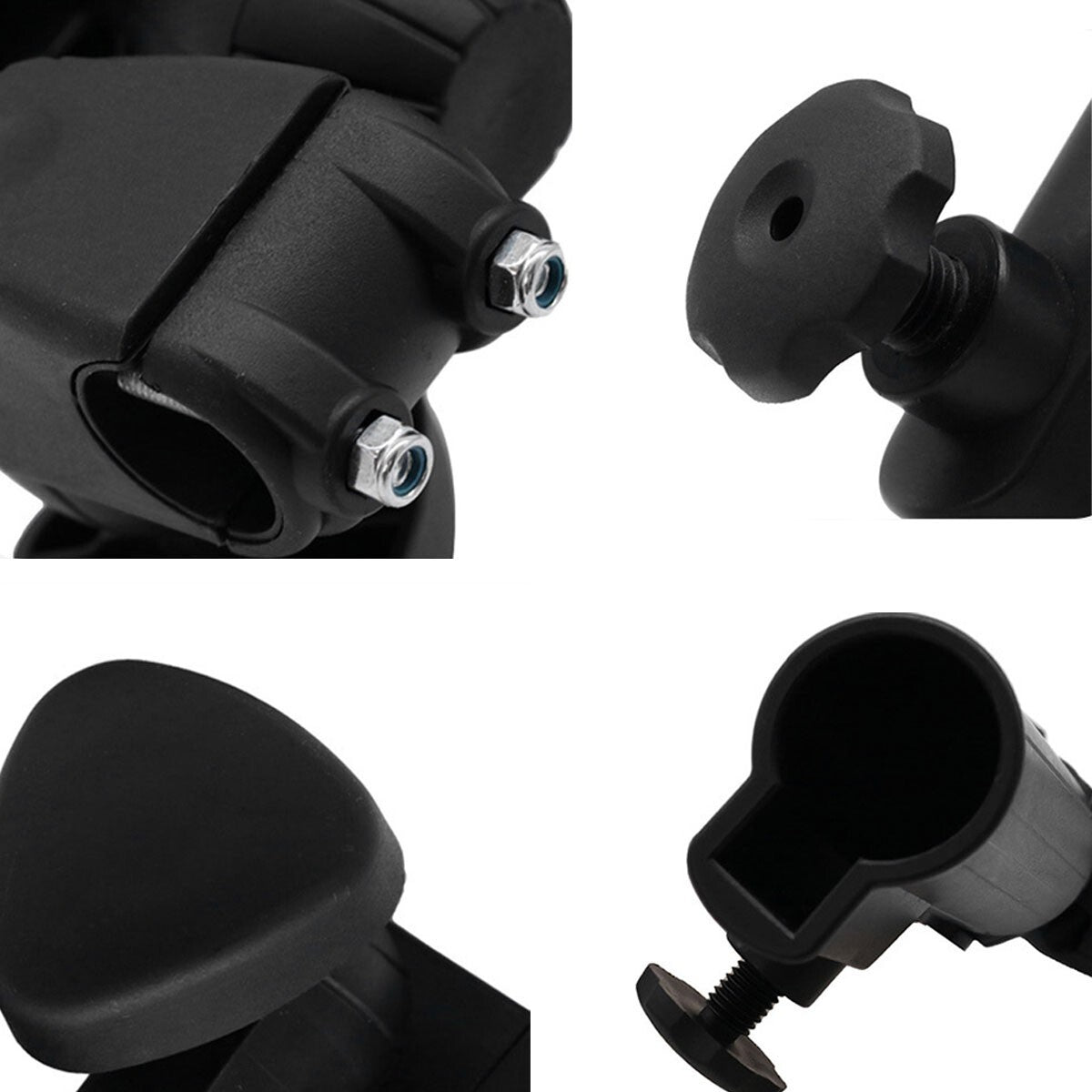 1X Golf Umbrella Holder Accessory Station for Motocaddy Powakaddy Black