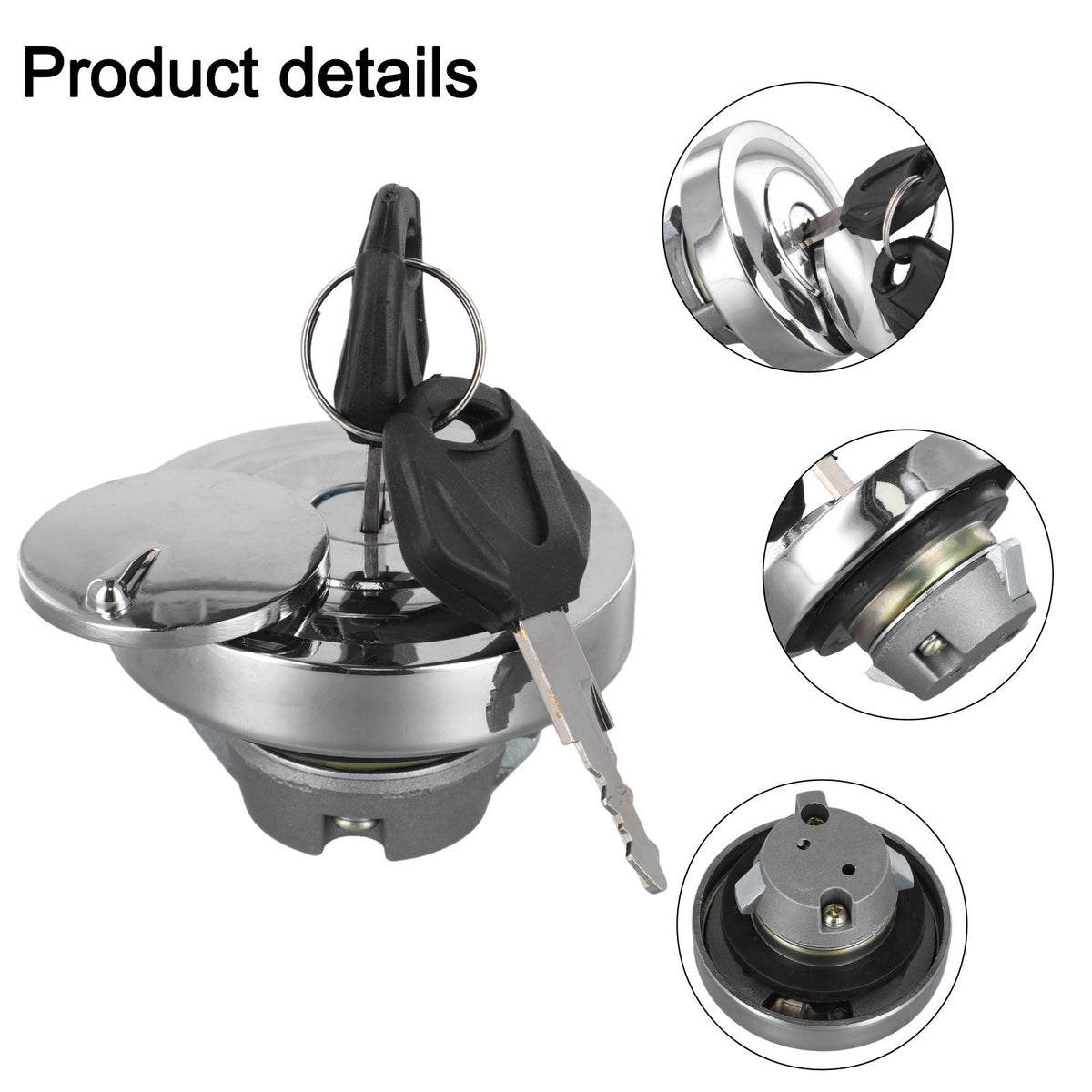 For DragStar Vstar For XVS650 950 1100 1998-2017 Fuel Gas Tank Cap Keys-Set
