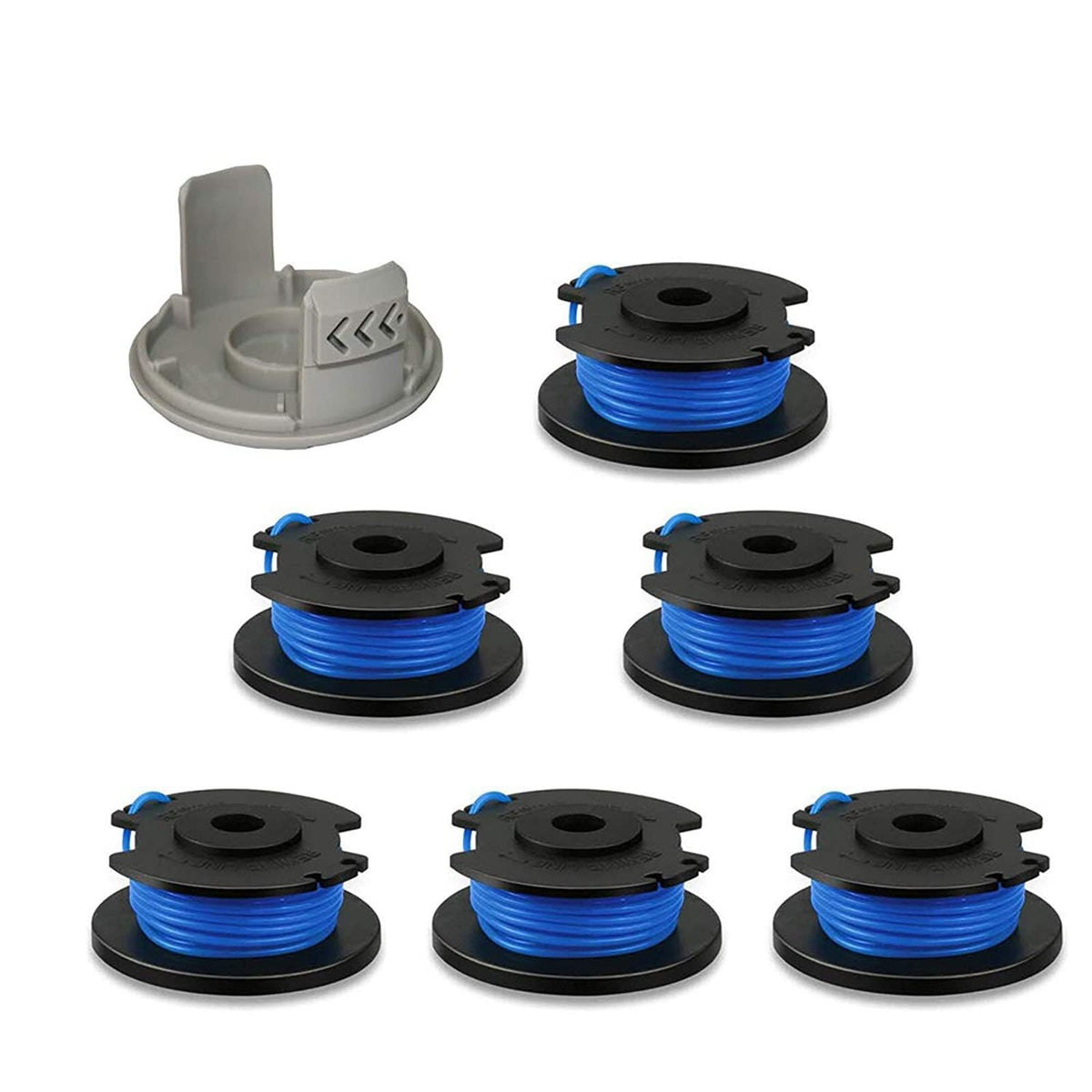 6x Genuine Trimmer Spool And Line For Ryobi One+ 18v Strimmers Fast Post