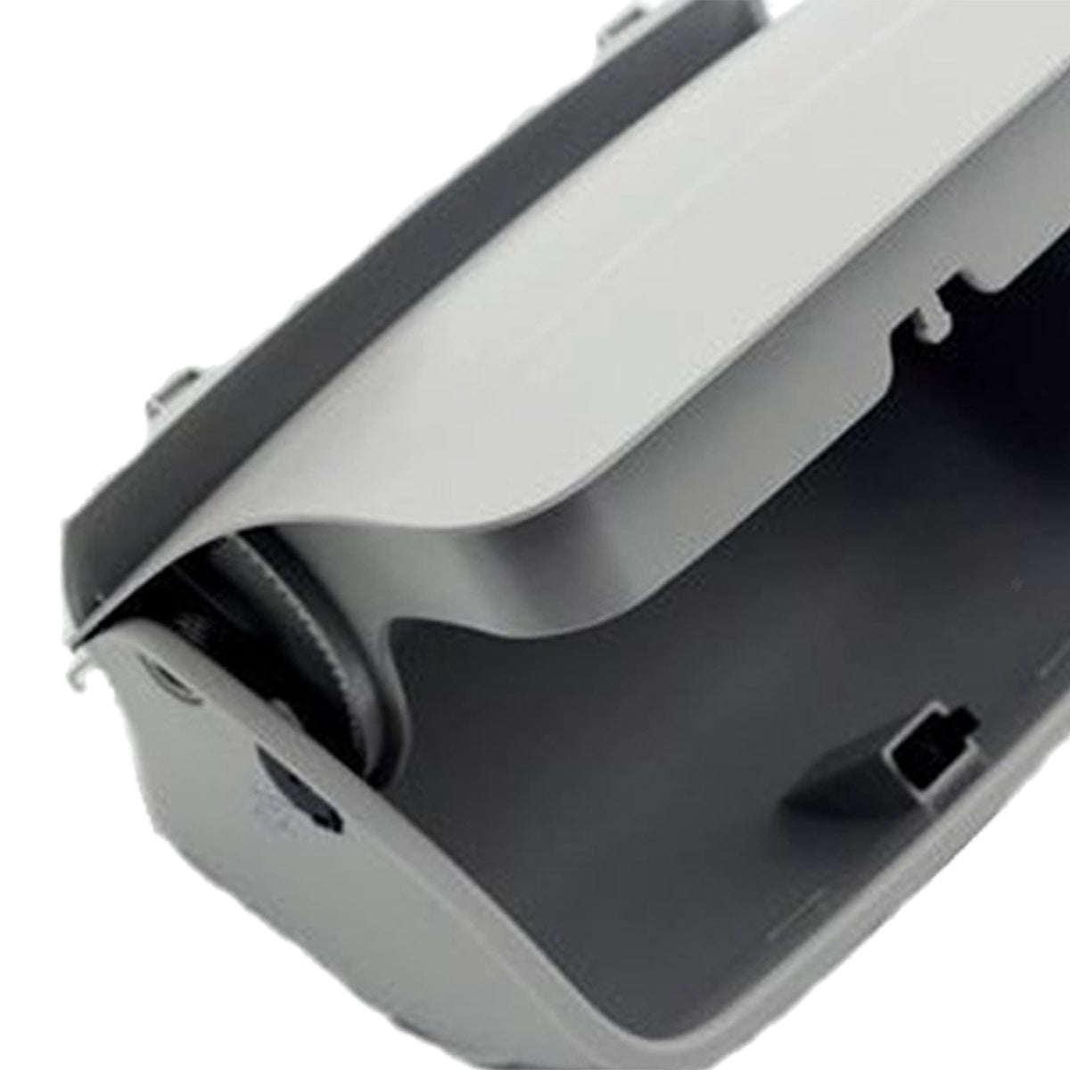 Sunglasses Clip Storage Case Roof Seat Glasses Box for Skoda Octavia A7 Gray
