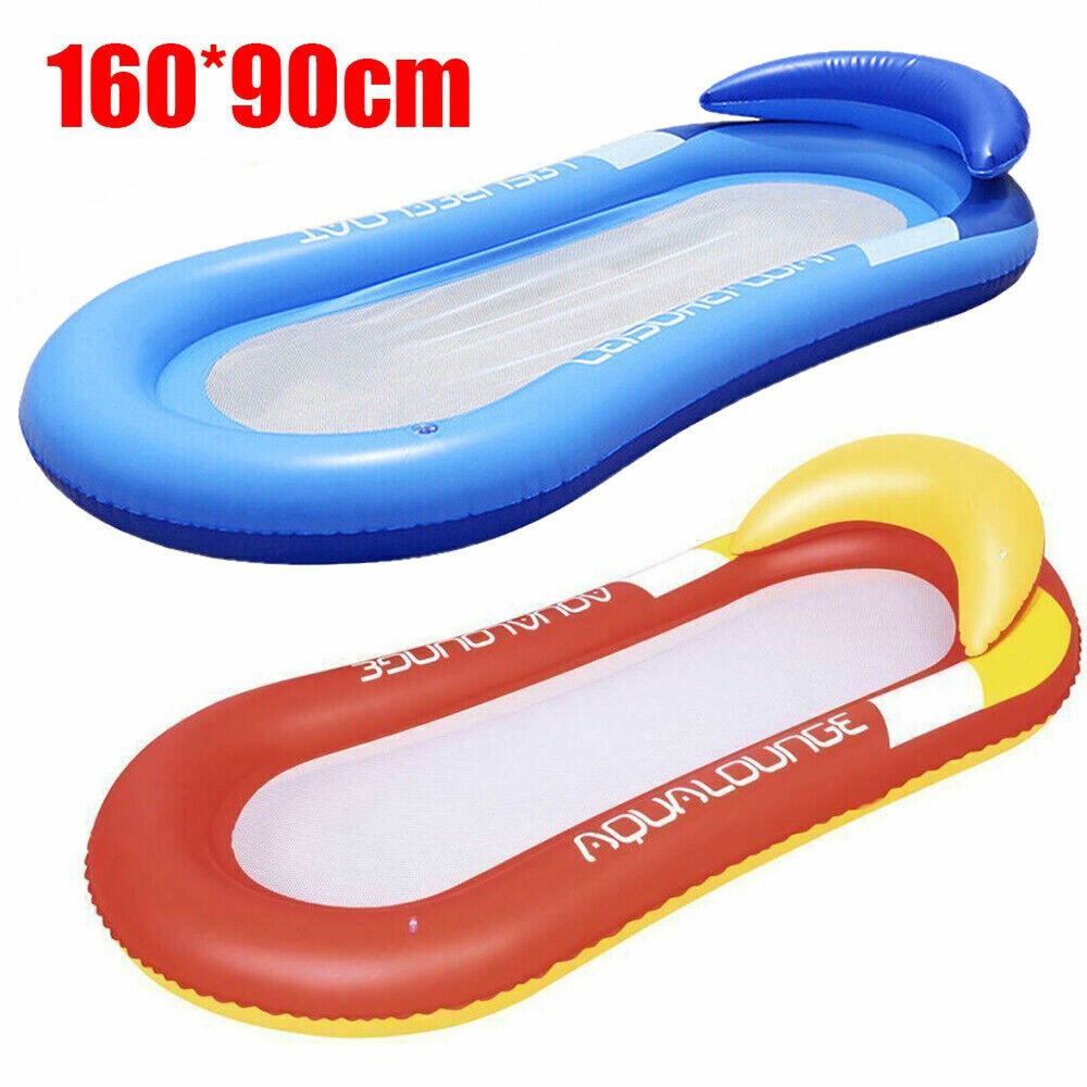 Inflatable Water Floating Bed Adult Sewimming Pool Beach Float Mattress Hammock