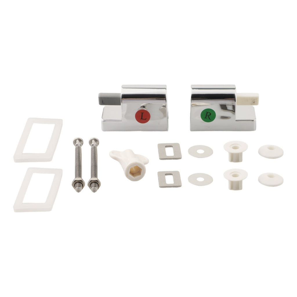 Toilet Seat Replacement Hinges with Soft Close Mechanism for Easy Install