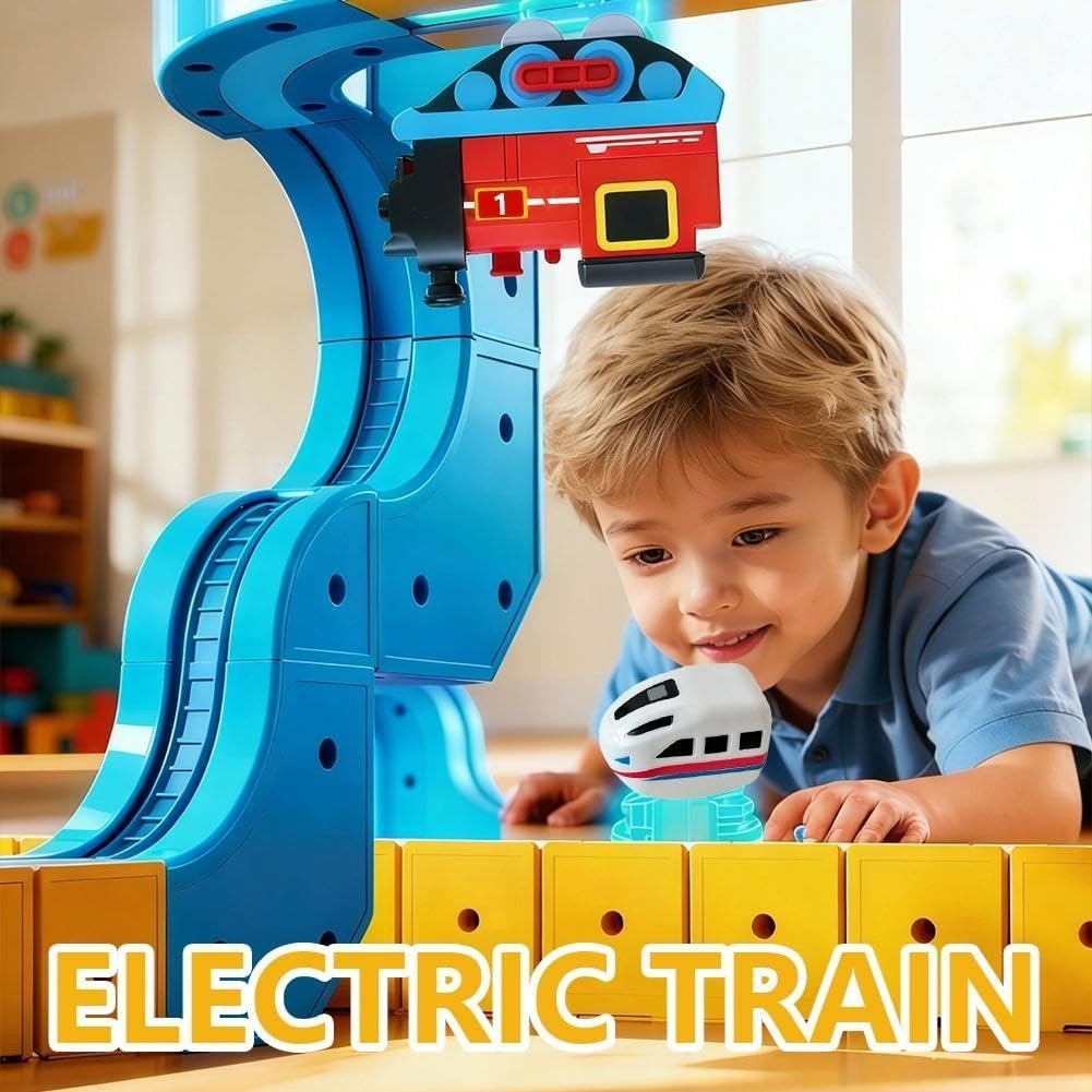 Replacement Magnetic Electric Train Cars for klick Rail Magnectic Track