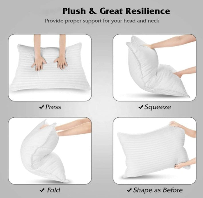 Yooje Pillow, Rebound Support, Breathable & Comfort for Sleeper