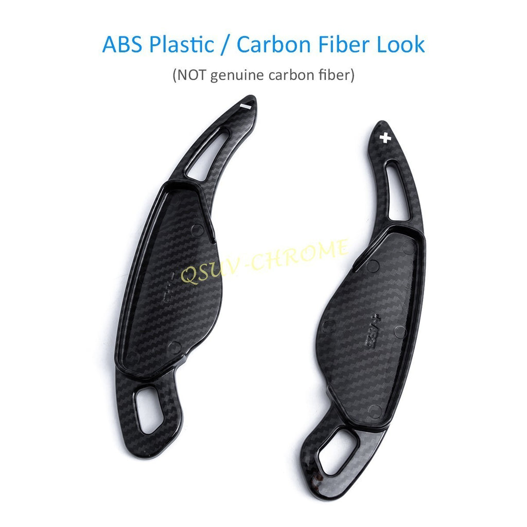 For Range Rover Jaguar XE XF Steering Wheel Shift Paddle Shifter Extension Black