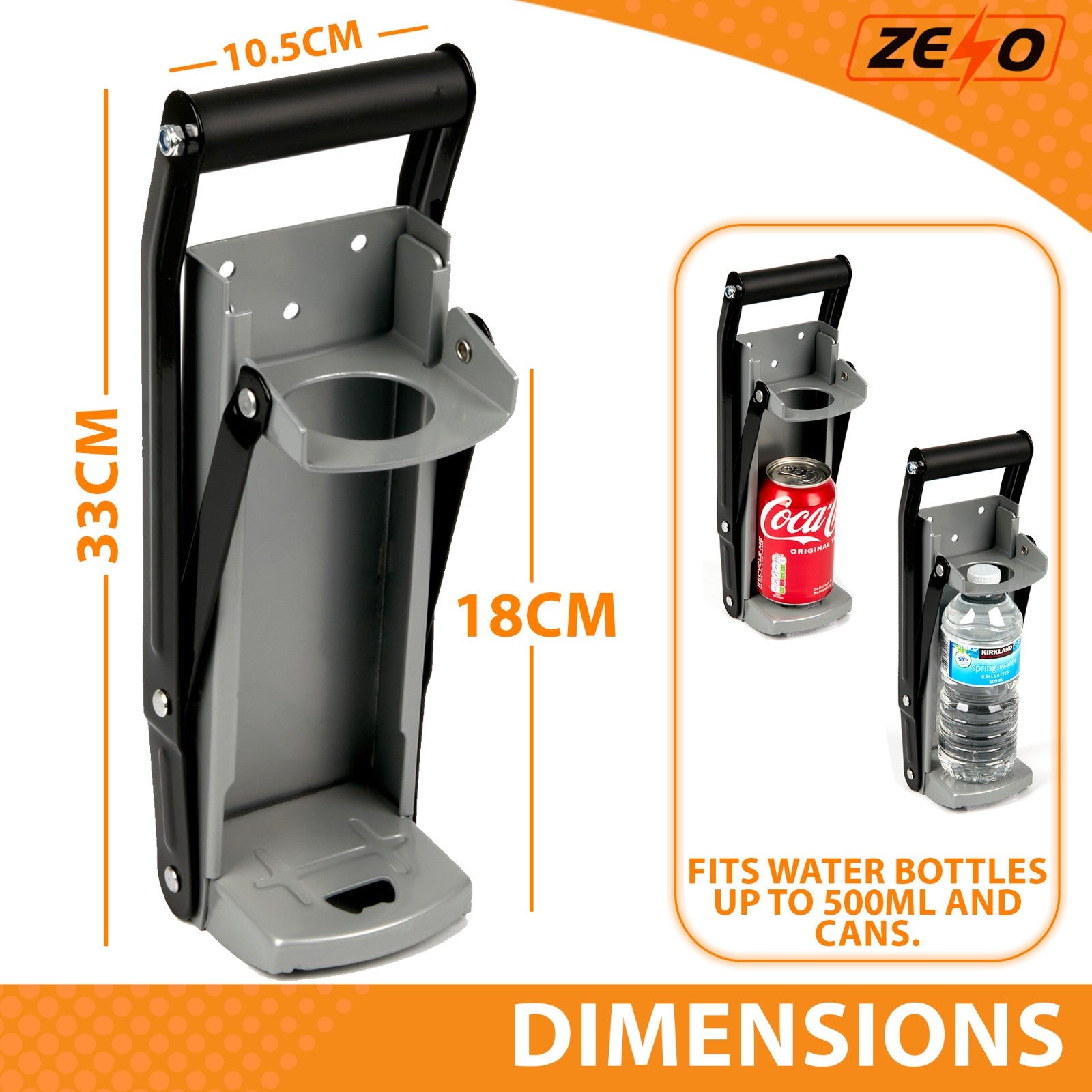 16OZ 500ML LARGE BEER TIN CAN CRUSHER WALL MOUNTED RECYCLING TOOL BOTTLE OPENER~