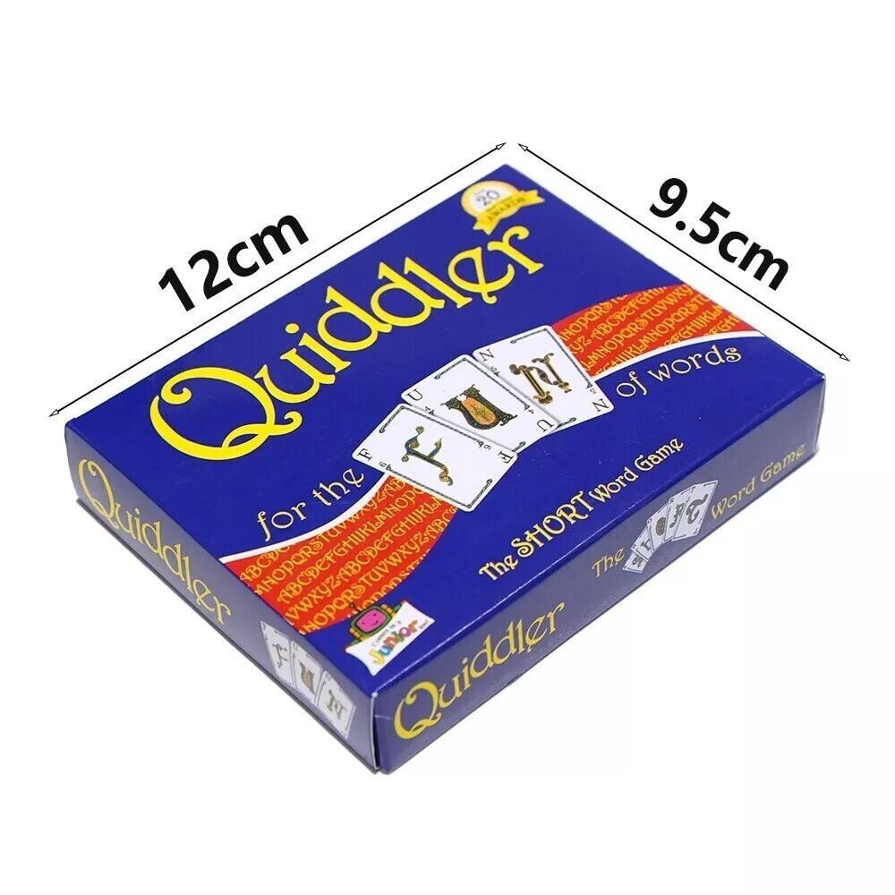 Quiddler Card Game Board Game Entertainment Couples Friends Family