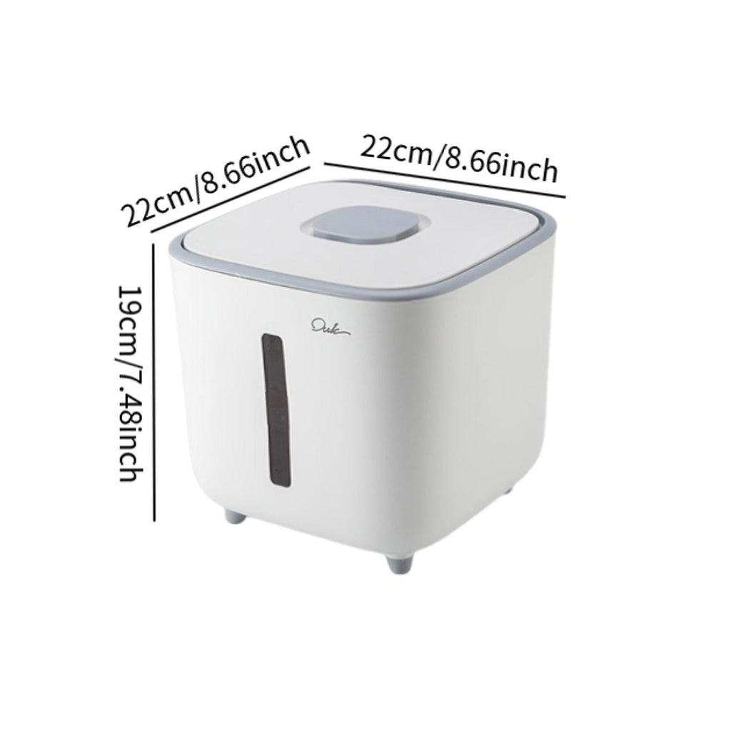 Rice Container Storage Box Kitchen Organization Leakproof Pet Food Dispenser.*