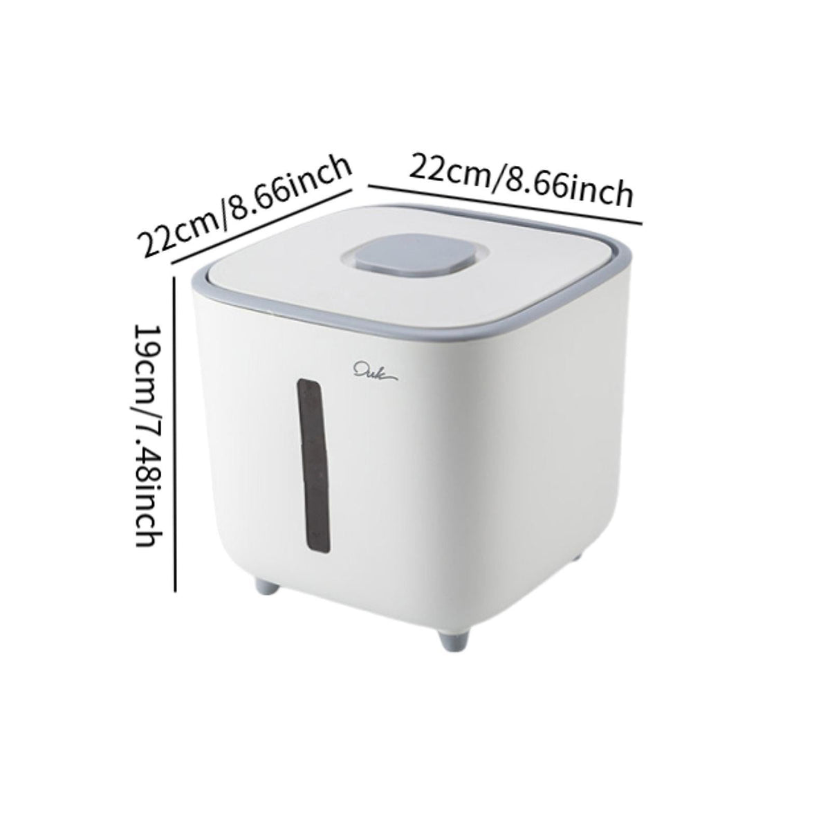 Rice Container Storage Box Kitchen Organization Leakproof Pet Food Dispenser.*
