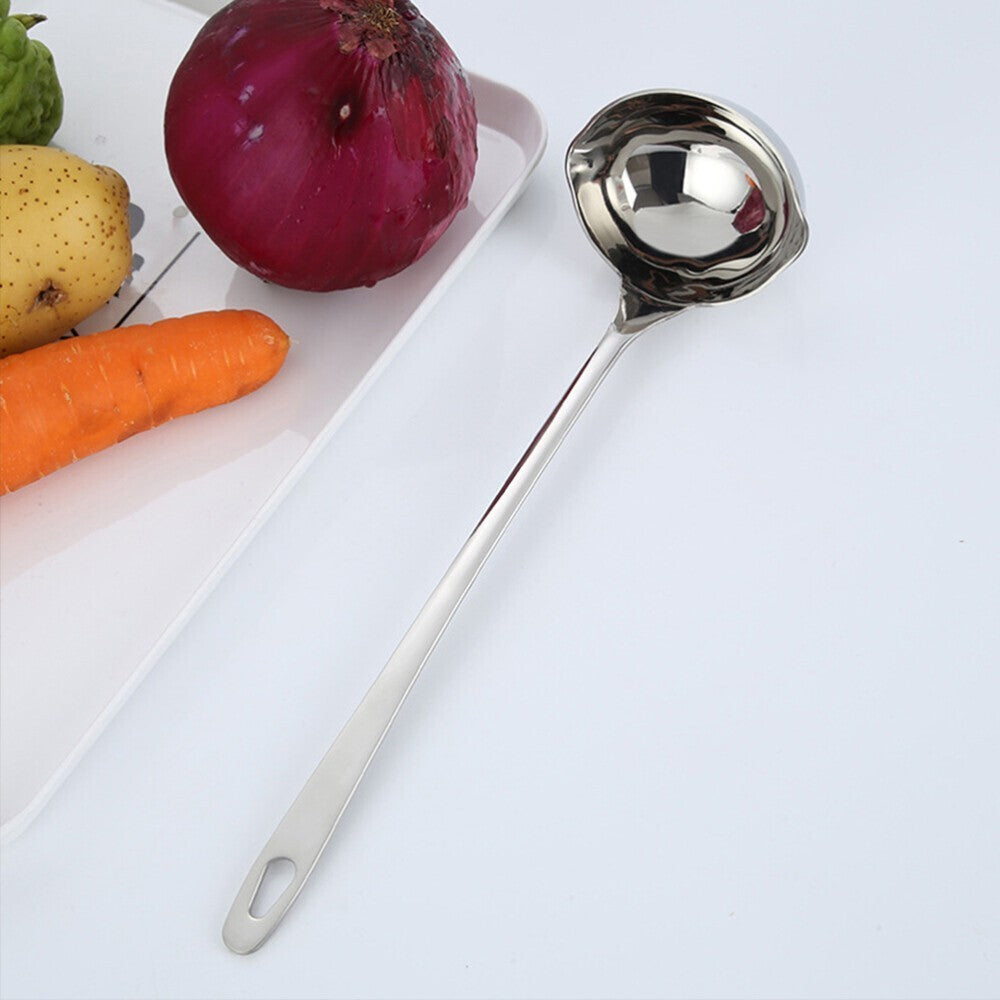 Deep Soup Ladle Convenient Large Stainless Steel Multipurpose