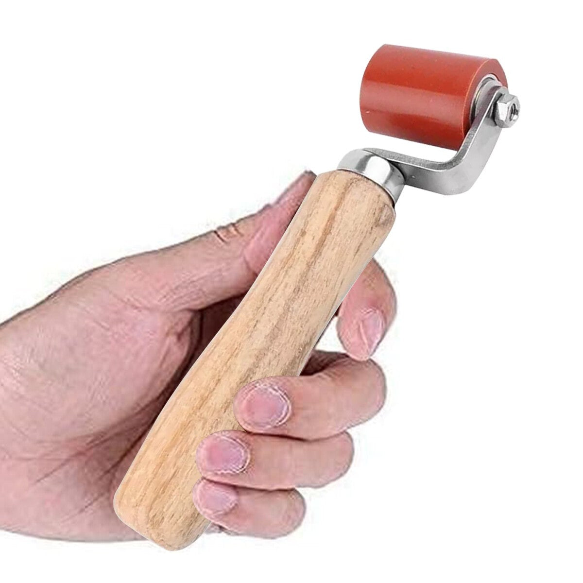 Silicon Seam Roller Hand Pressure Roller Welding Tool Flat Ply Roofing 40mm