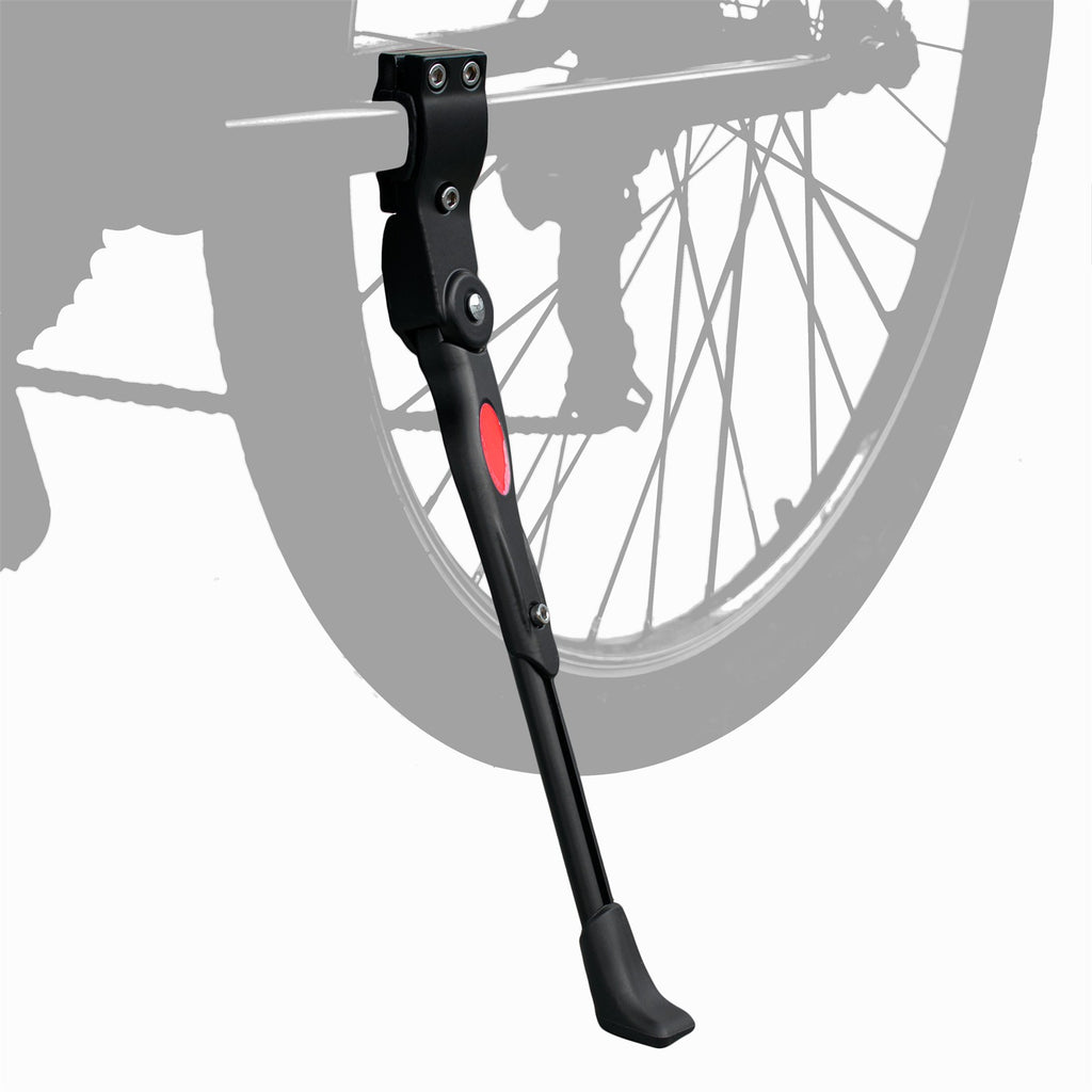 BIKE STAND ADJUSTABLE MOUNTAIN BICYCLE PROP KICK REAR SIDE LEG FOLDING ARM UK