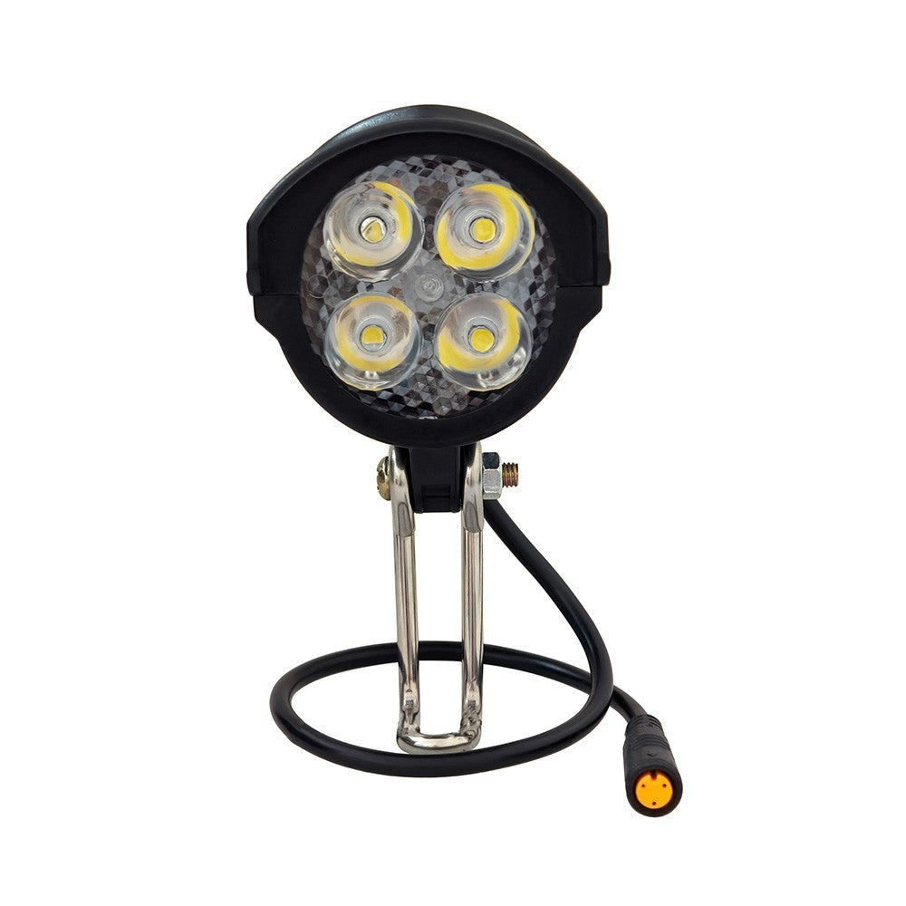 Bike LED Horn light Electric Bike Headlight Kit Front Lamp for Ebike 24V-52V