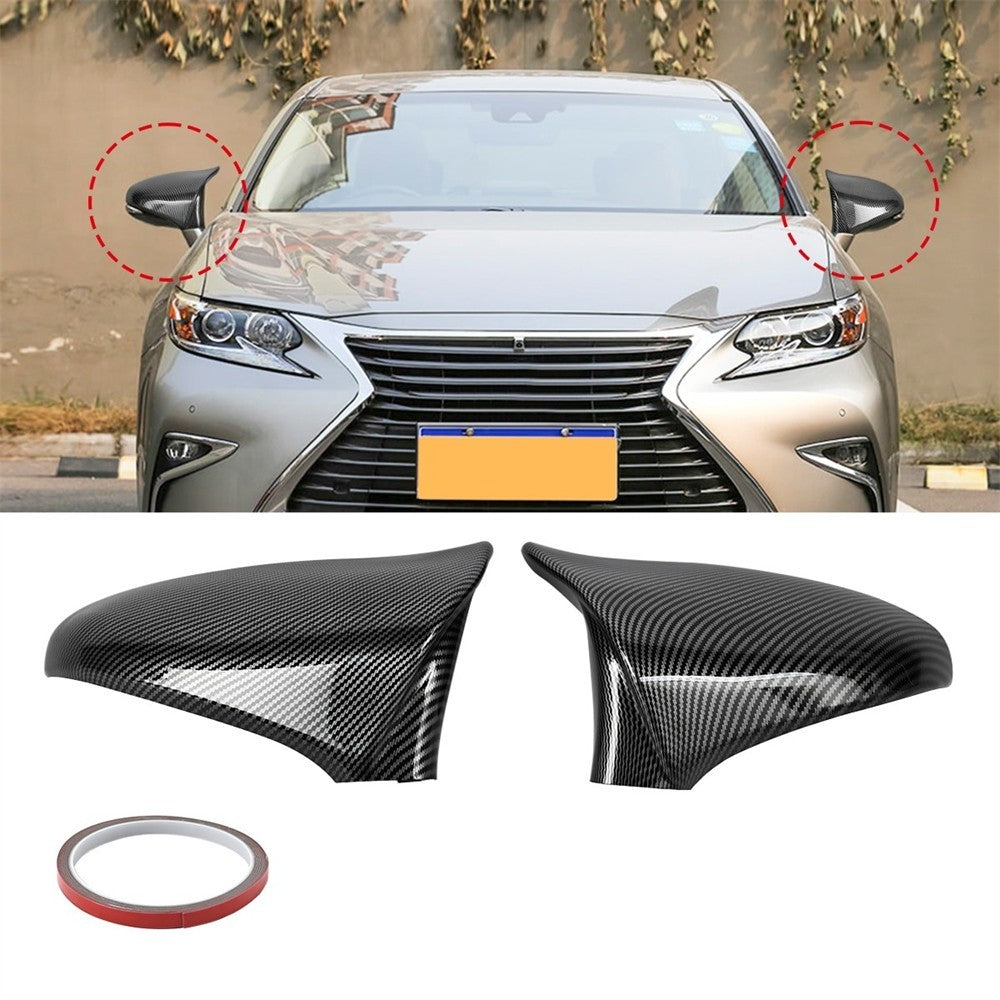 Front Left & Right Mirror Covers For Lexus IS/ IS F Sport 2013-2020/ES 2013-2018