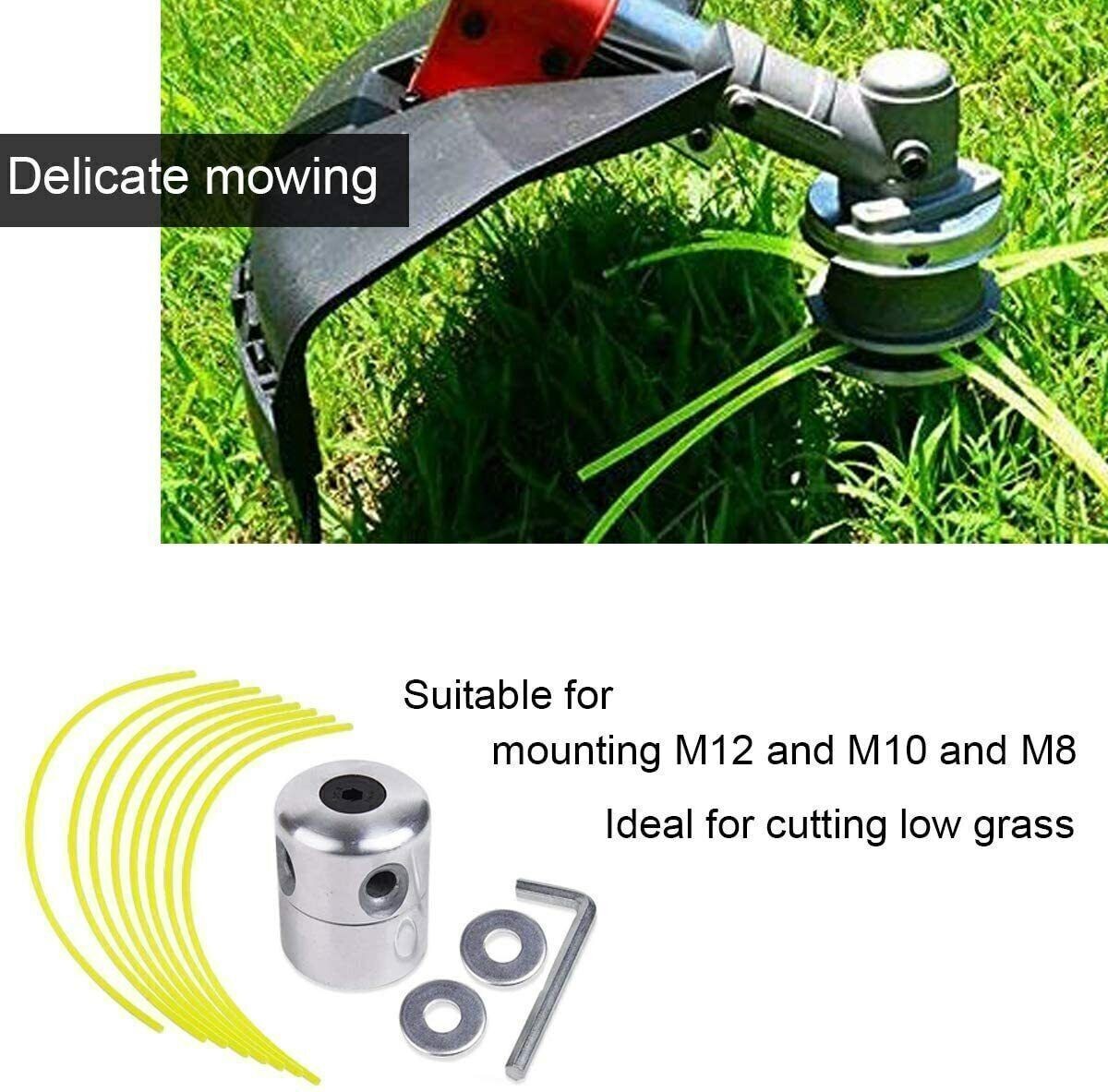 Universal Heads Grass for Trimmer Strimmer Cutting Line Brushcutter Lawn Mower
