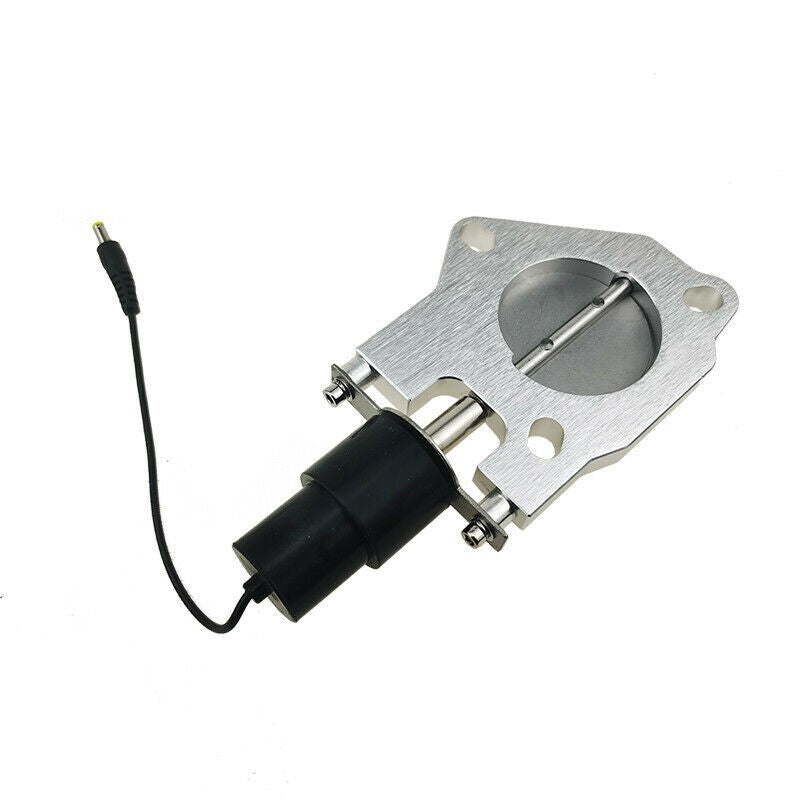 3" Electric Exhaust Control Motor Butterfly Valve Kit w/Screws Stainless Steel