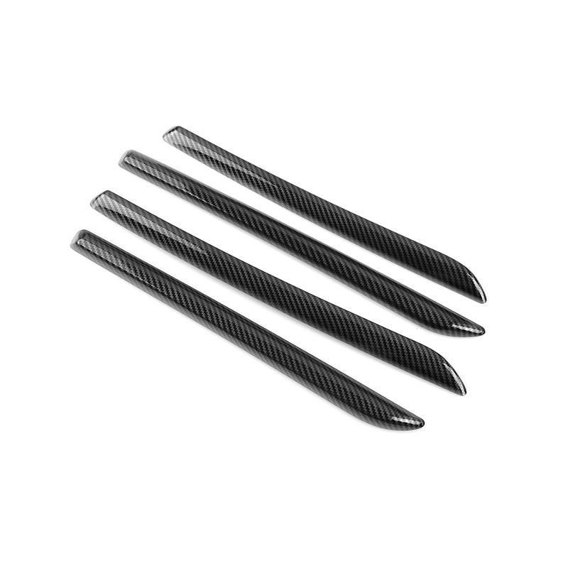 RHD Carbon Interior Door Handle Dashboard Cover Trim For Audi A3 8V 2014-2018 S3