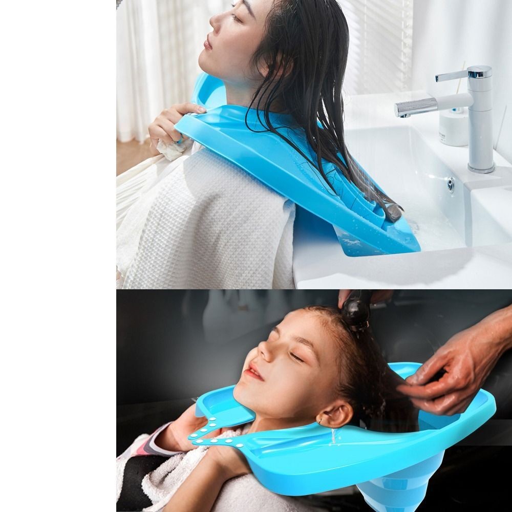Portable Backwash Tray No Bending Folding Shampoo Basin  Home UK