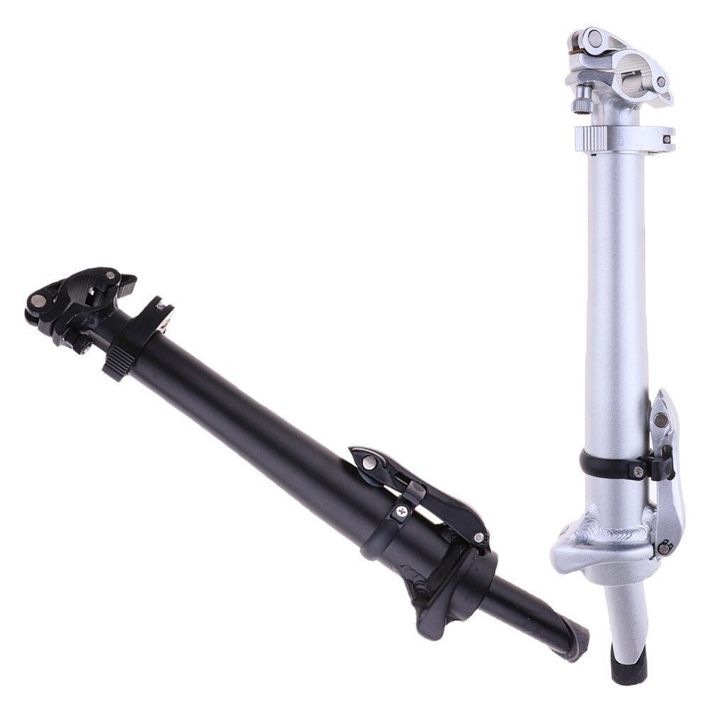 Adjustable Folding Bike Handlebar Stem Riser Bicycle Component Black 25.4mm