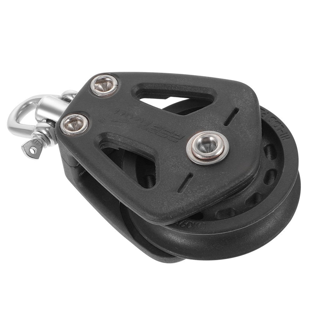 Single Swivel Pulley Block Nylon Fitness Bearing Lifting for Sailboat