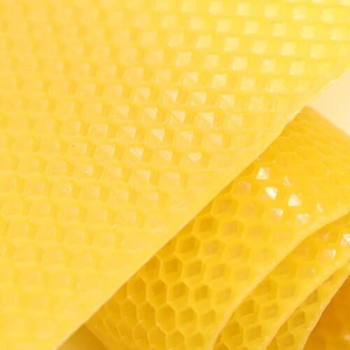 10/30 Pieces Beeswax Sheets Natural Honeycomb Bee Wax Foundation Sheets 13.3*9cm