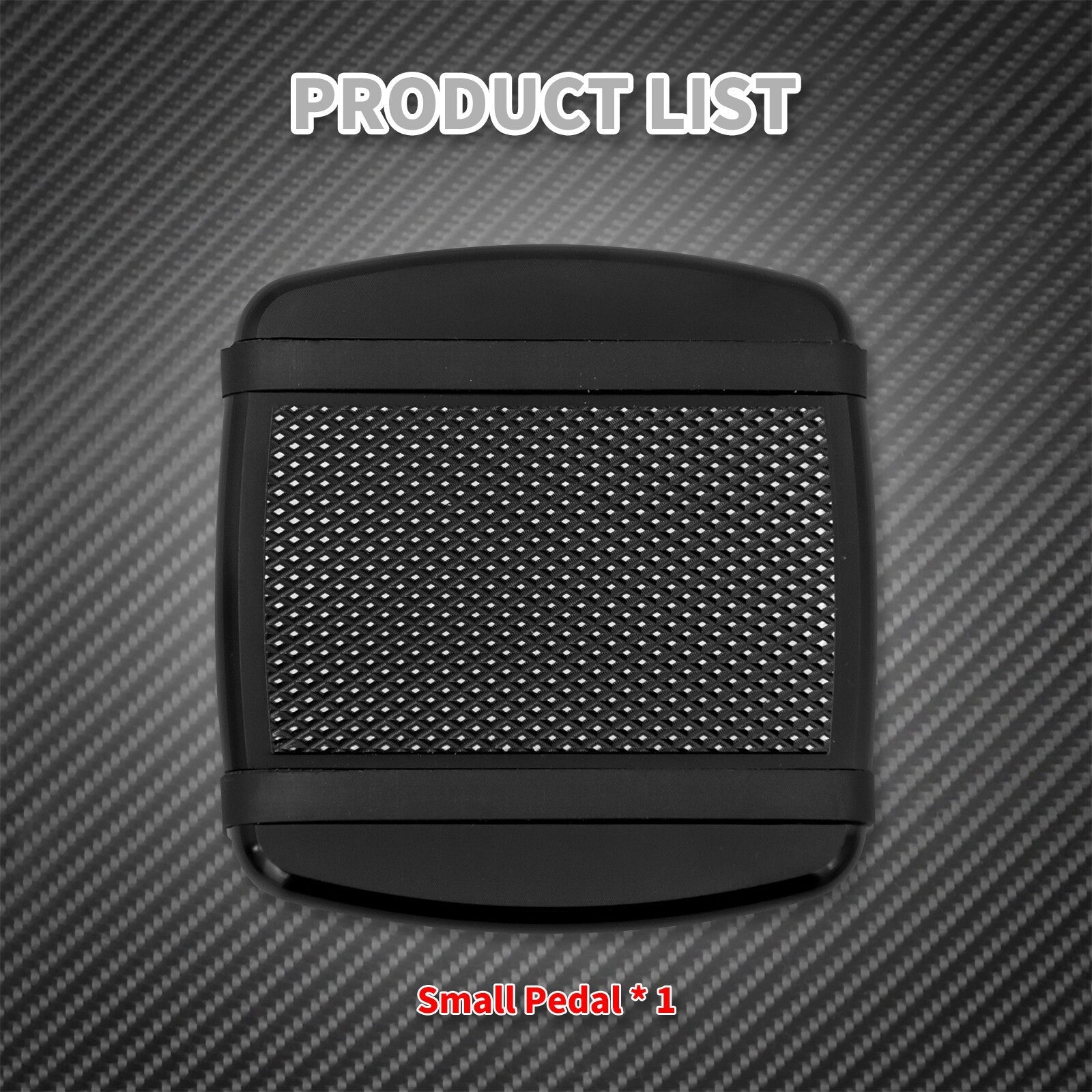 Black Non-Slip Brake Pedal Pad Cover Fit For Harley Softail FX 1984-2017 Dyna 17