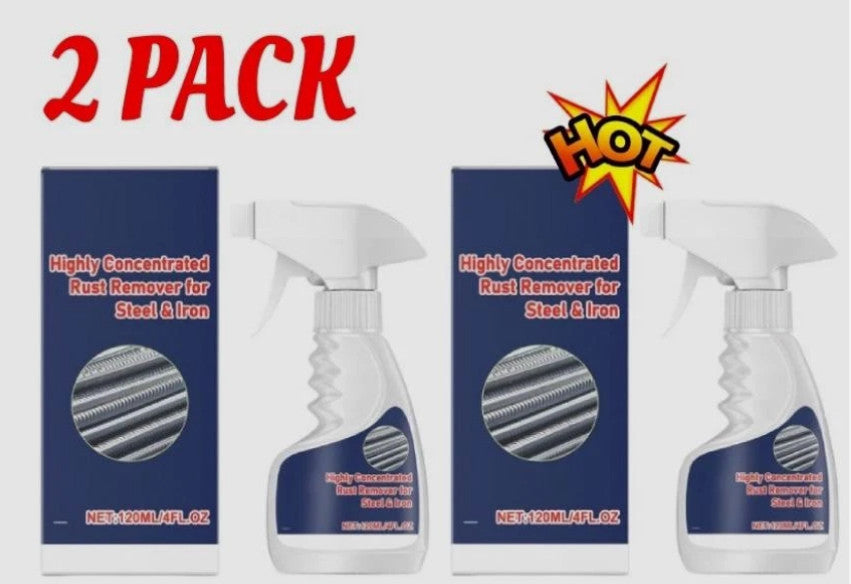 1-5X Highly Concentrated Rust Remover for Steel & Iron- Powerful Rust Remover