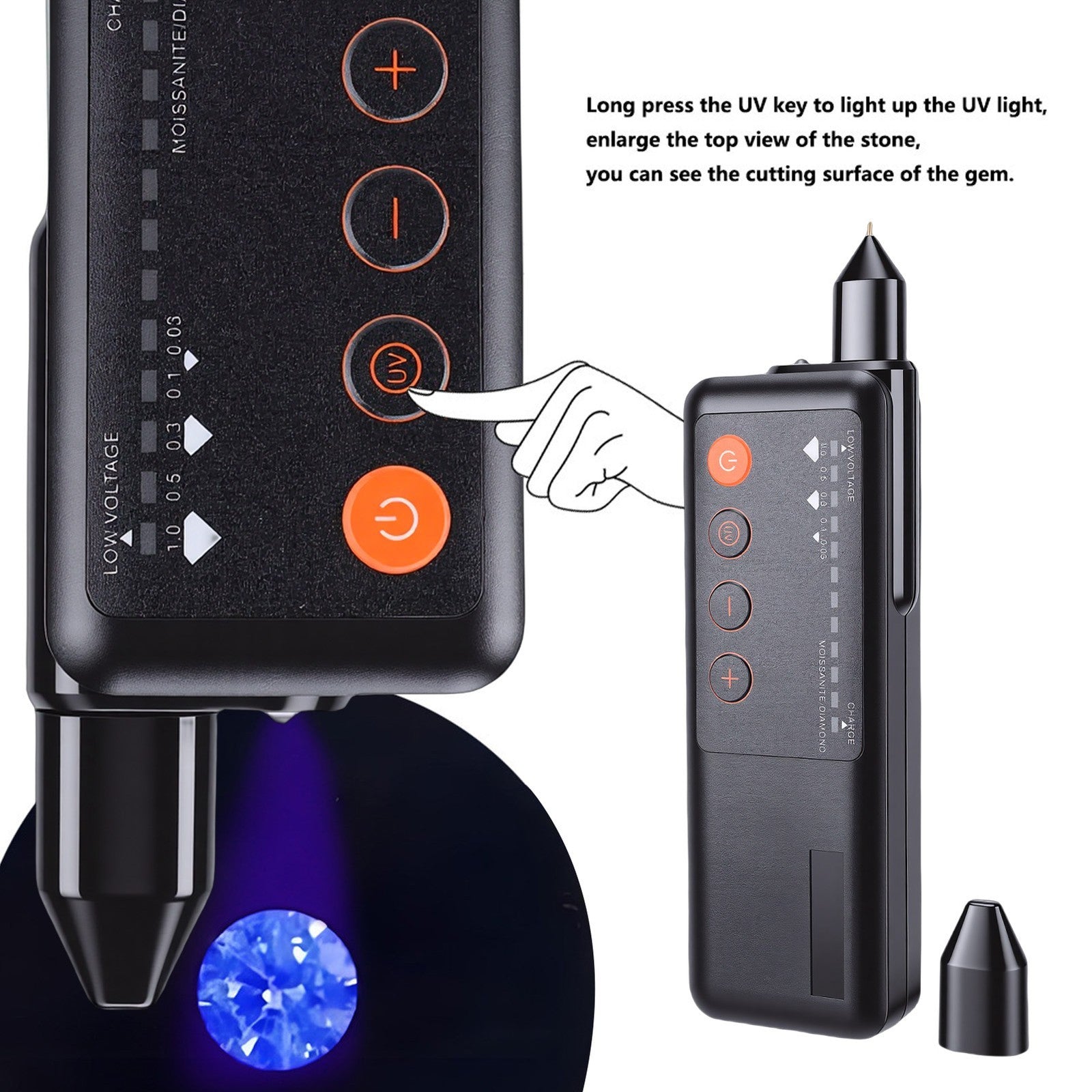 High Accuracy Gem Tester Portable Gemstone Detector For Identification