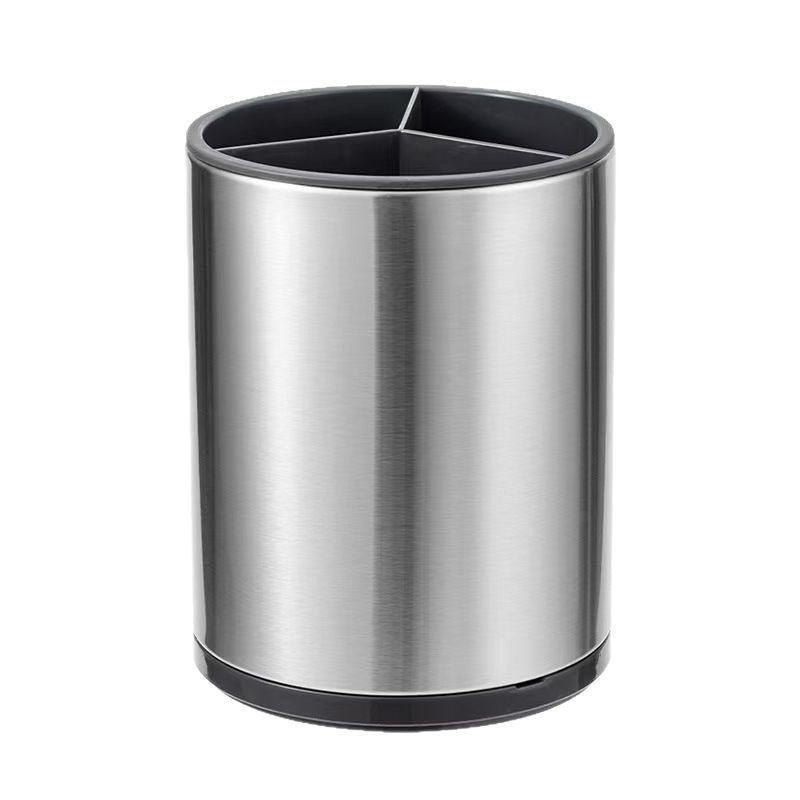 Stainless Steel Rotating 360 Kitchen Utensil Holder Cutlery Sink Caddy Organiser