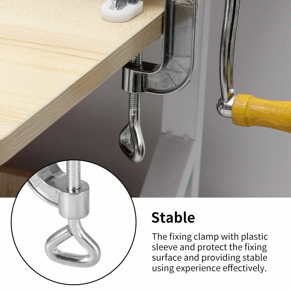 Meat Grinder Manual Sausage Machine Hand Crank Minced Meat Sausage Filler Tool