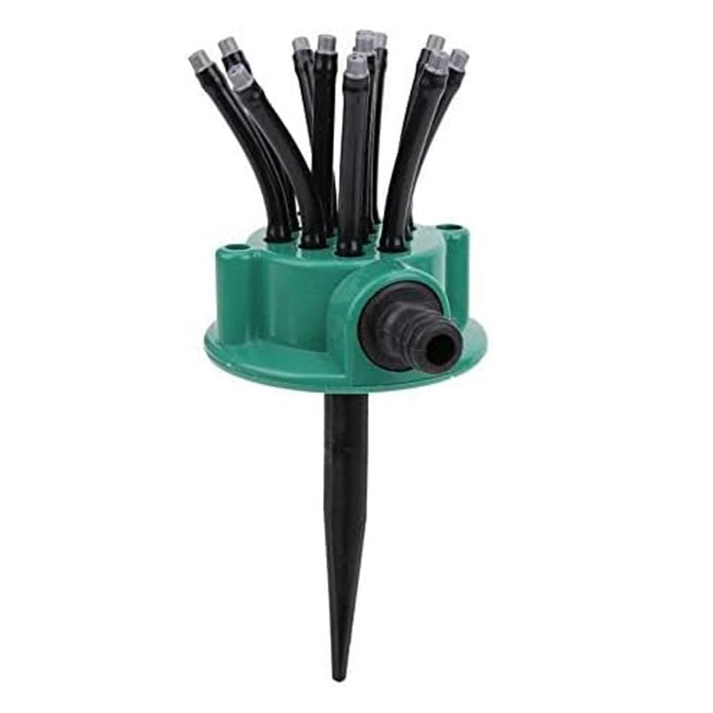 360° Garden Sprinkler Multi Head Lawn Water Sprayer Irrigation Tool