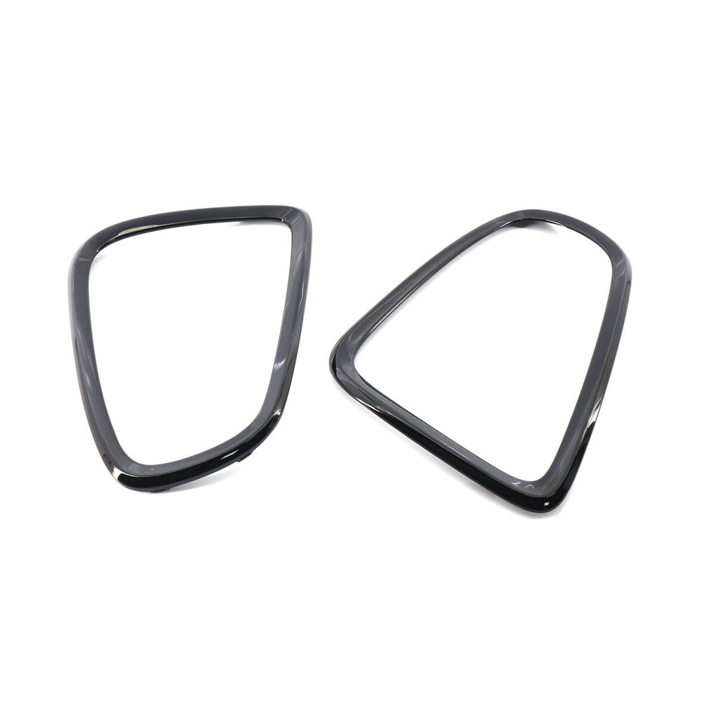 Gloss Black Tail Light Cover Replacement Trim For Mini Cooper R56 R57 2007-2013