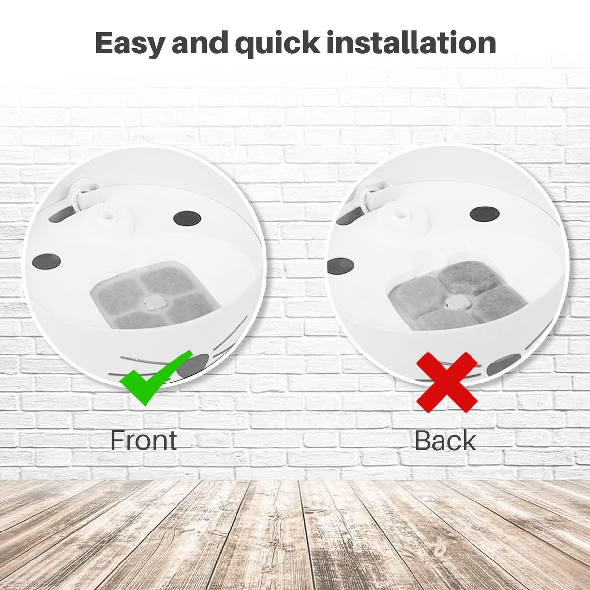 20Pcs Replacement Cat Water Filters Set for Catit PIXI Drinking Fountains
