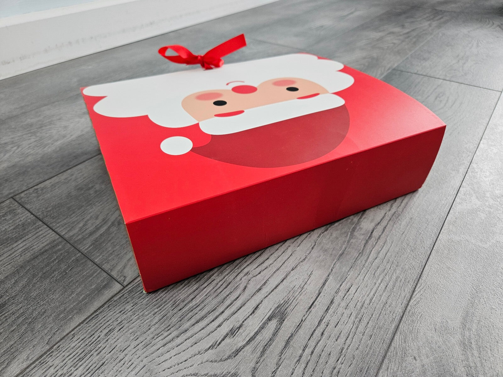 5PCS New Blank Christmas Gift Box, Red, Green, Xmas, Santa