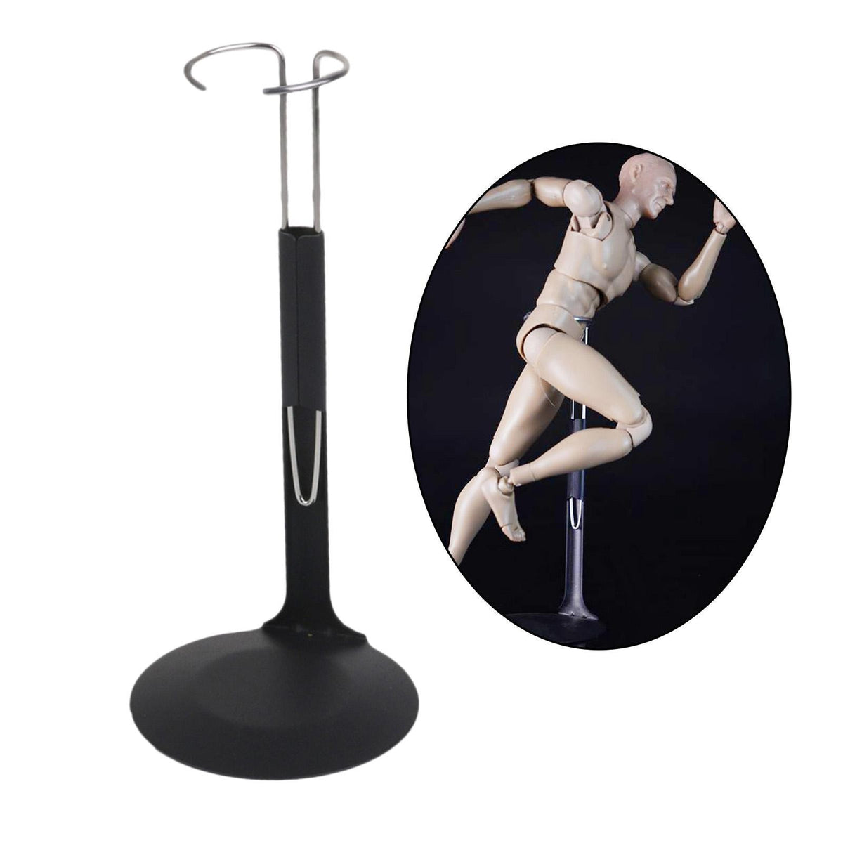 10X Action Man Stand Base Type Dolls Support Doll Display Holder for 1/6 Scale