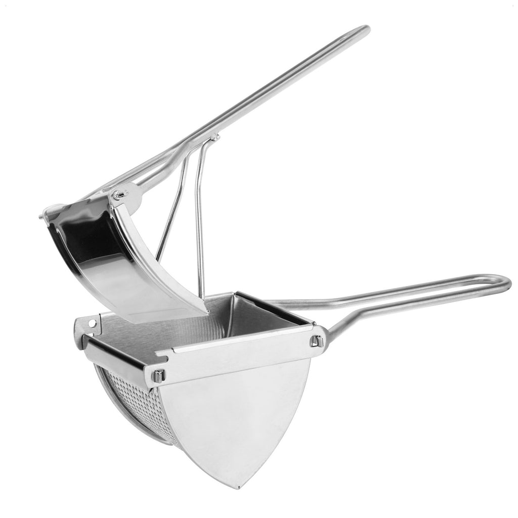 Heavy Duty Manual Potato Ricer Stainless Steel Masher Press Folding Kitchen Tool