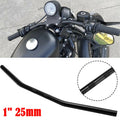 1 inch 25mm Motorcycle Handlebars Drag Bars Black For Harley Sportster Bobber