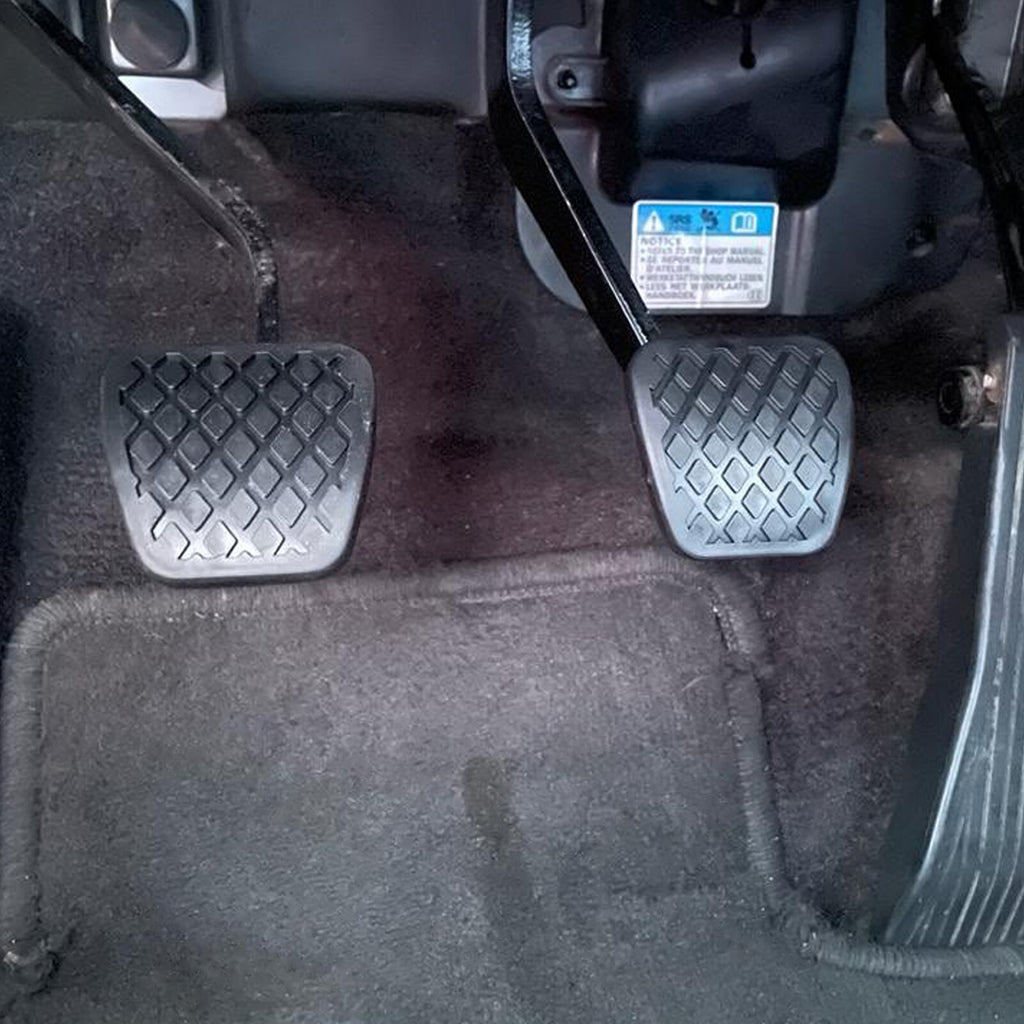 2Pcs Brake Pedal Pad Cover For Honda Accord Civic CRV Element Non-Slip Rubber UK