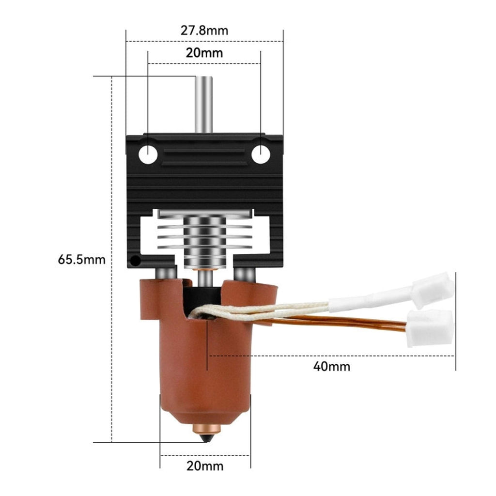 Hotend Upgrades Kit Multifunctional Professional Sturdy for K1/K1 /K1C