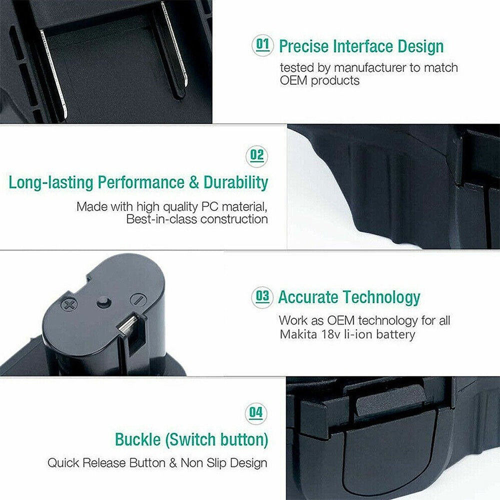 For Makita 18V/20V Li-Ion Battery Convert To Ni 18V Tool MT20MN Battery Adapter