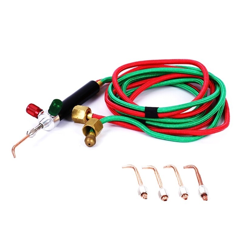 Mini Gas Little Torch Welding Soldering Kit Oxygen Acetylene Gun For Metal