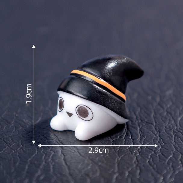 5X Halloween Mini Figurine Resin Sculpture Holiday Gift Ornament Cute Miniature