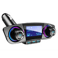 Car Wireless Bluetooth MP3 FM Transmitter AUX Audio Stereo Adapter 2 USB Charger