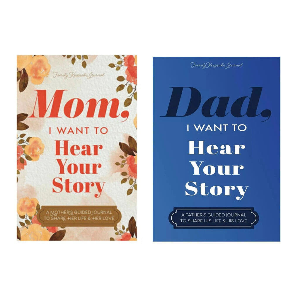 2 Pack-Mom I want to hear your story + Dad I want to hear your Story Brand New