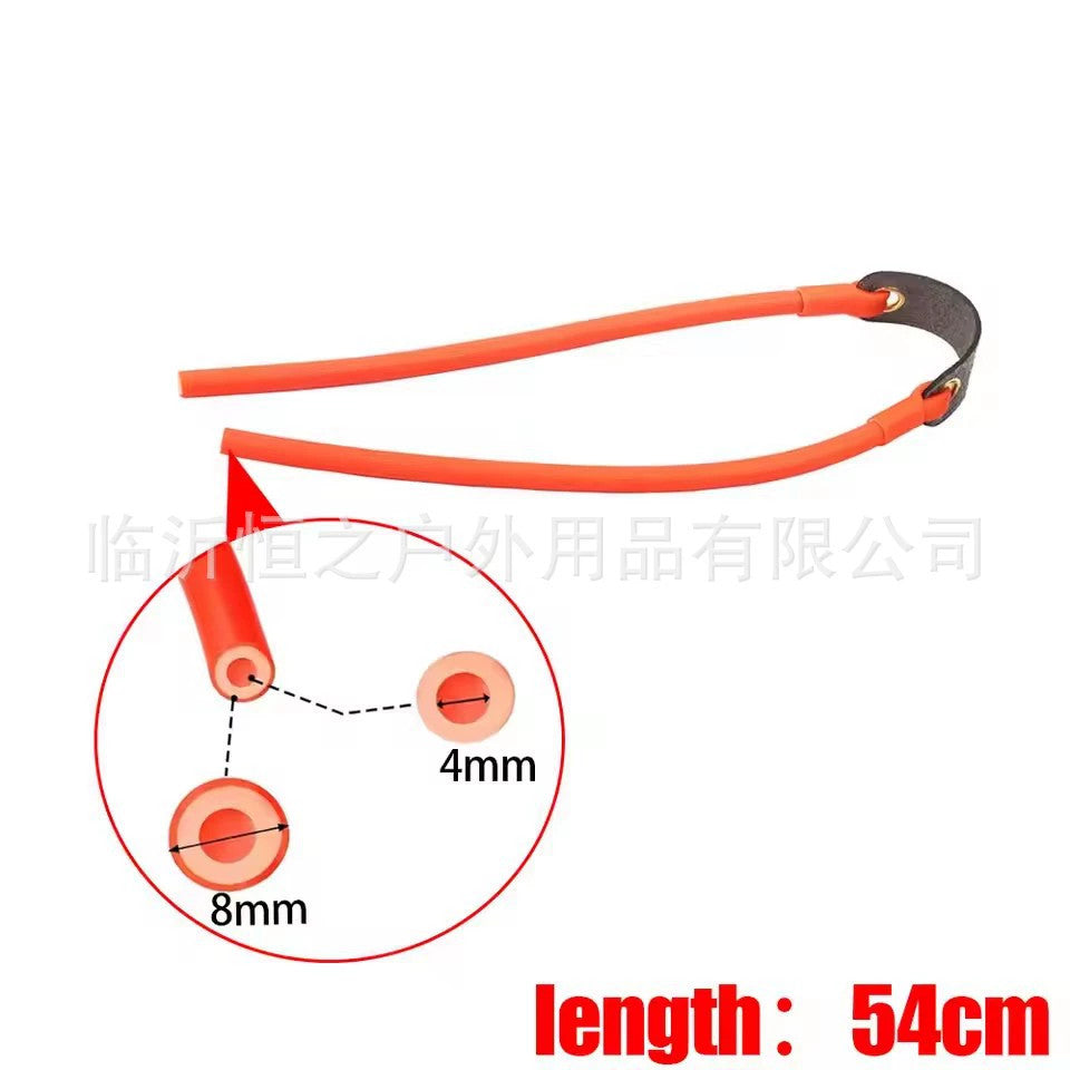 Power Catapult Band Slingshot Hi-Velocity Spare Rubber Bands Elastic 8*4mm