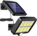 Solar Power LED Wall Light Security Outdoor Garden Flood Lamp PIR Motion Sensor